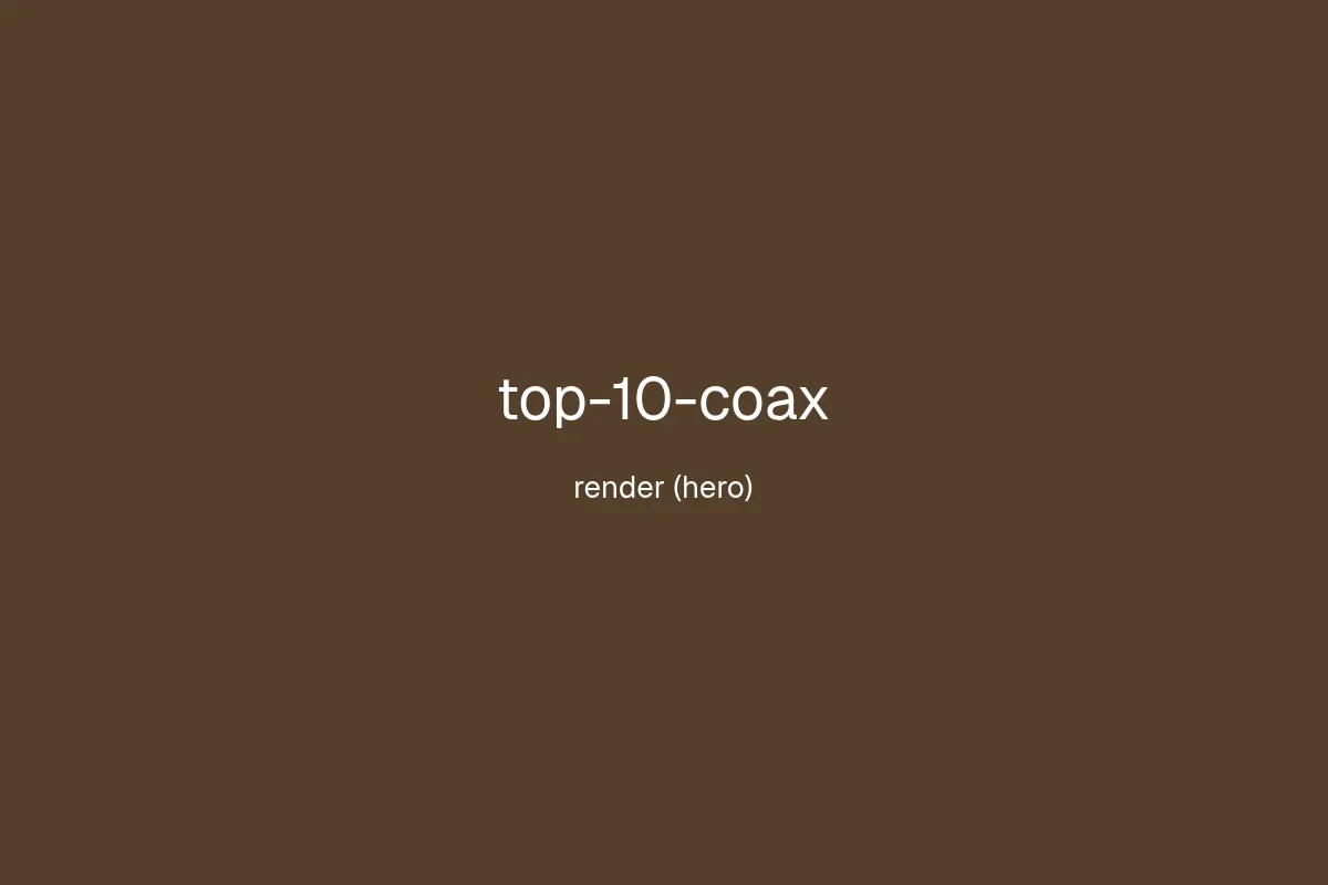 10" Coaxial Top