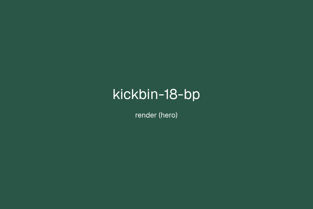 18" Kickbin Bandpass